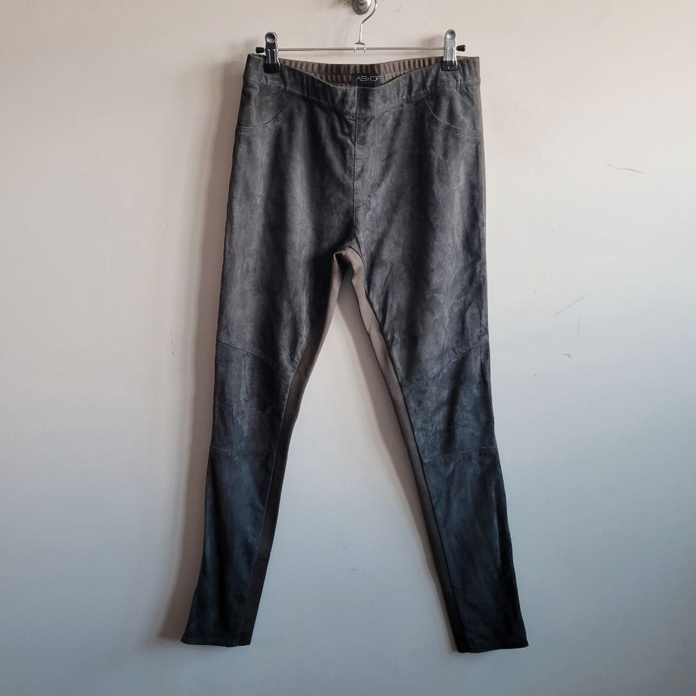 AS‎ By DF Suede Front Jersey Back Leggings